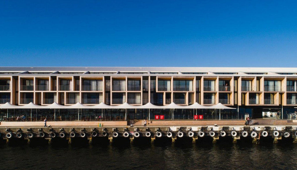 맥q 01 호텔 호바트 외부 사진 The Riverview Hotel